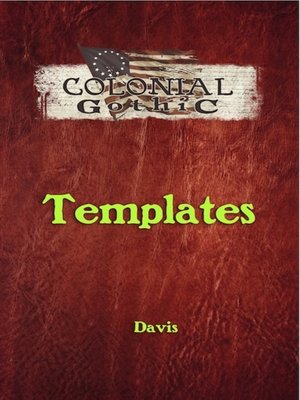 cover image of Colonial Gothic